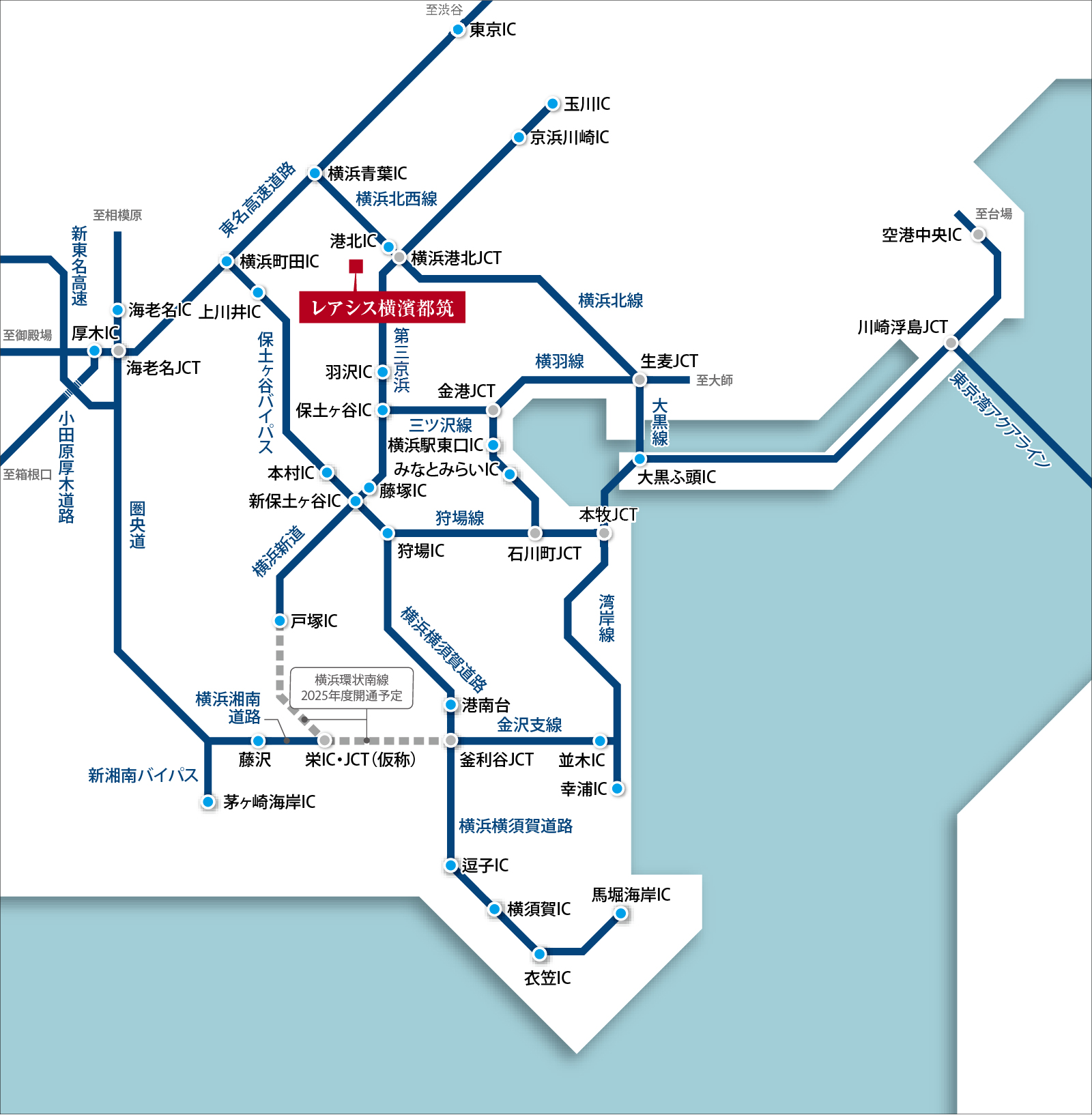 □カーアクセス図