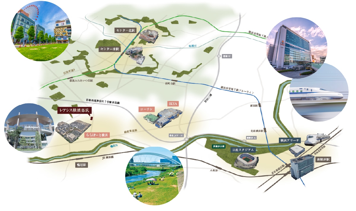 エリア概念イラスト