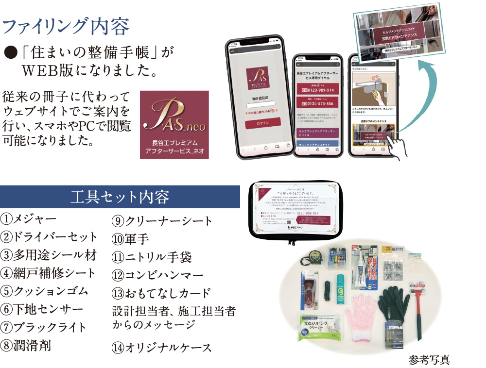 ファイリング内容